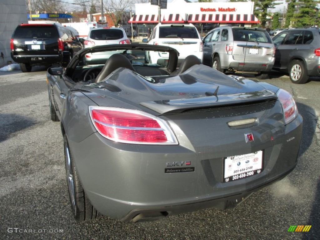 2008 Sky Red Line Roadster - Techno Gray / Black photo #11