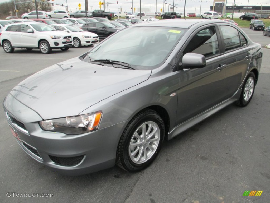 Mercury Gray 2014 Mitsubishi Lancer ES Exterior Photo #89454248