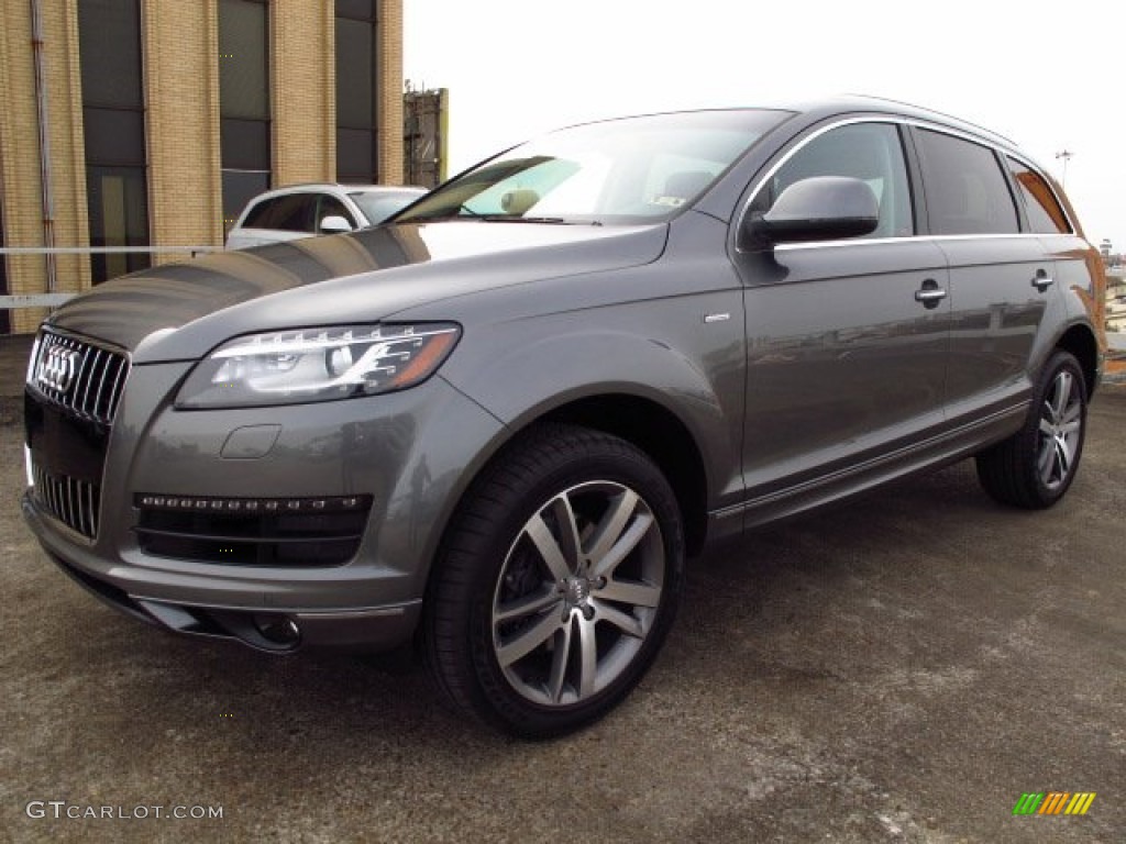 2014 Q7 3.0 TFSI quattro - Graphite Gray Metallic / Black photo #5