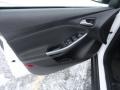 2012 White Platinum Tricoat Metallic Ford Focus Titanium 5-Door  photo #2