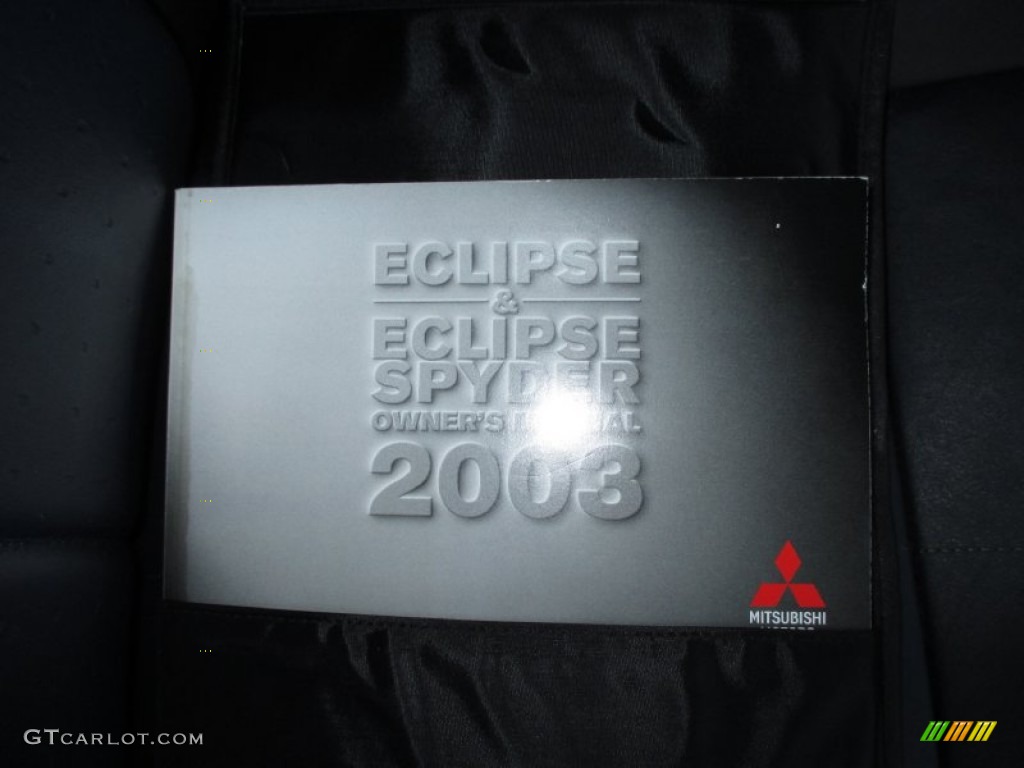 2003 Eclipse Spyder GS - Kalapana Black / Midnight photo #32