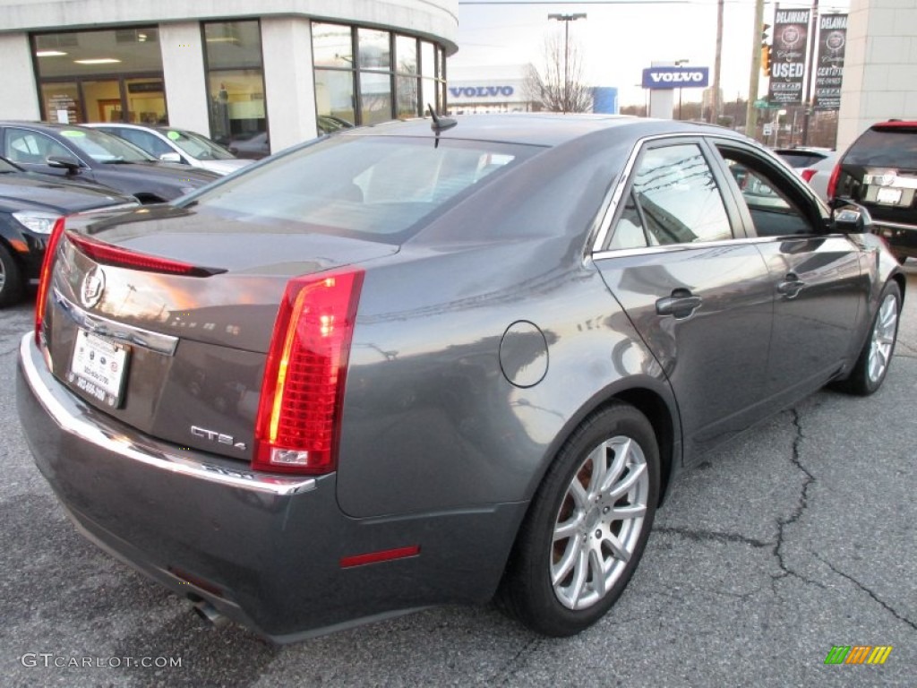 2008 CTS 4 AWD Sedan - Thunder Gray Chromaflair / Ebony photo #6