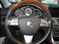 2008 Cadillac CTS Ebony Interior Steering Wheel Photo