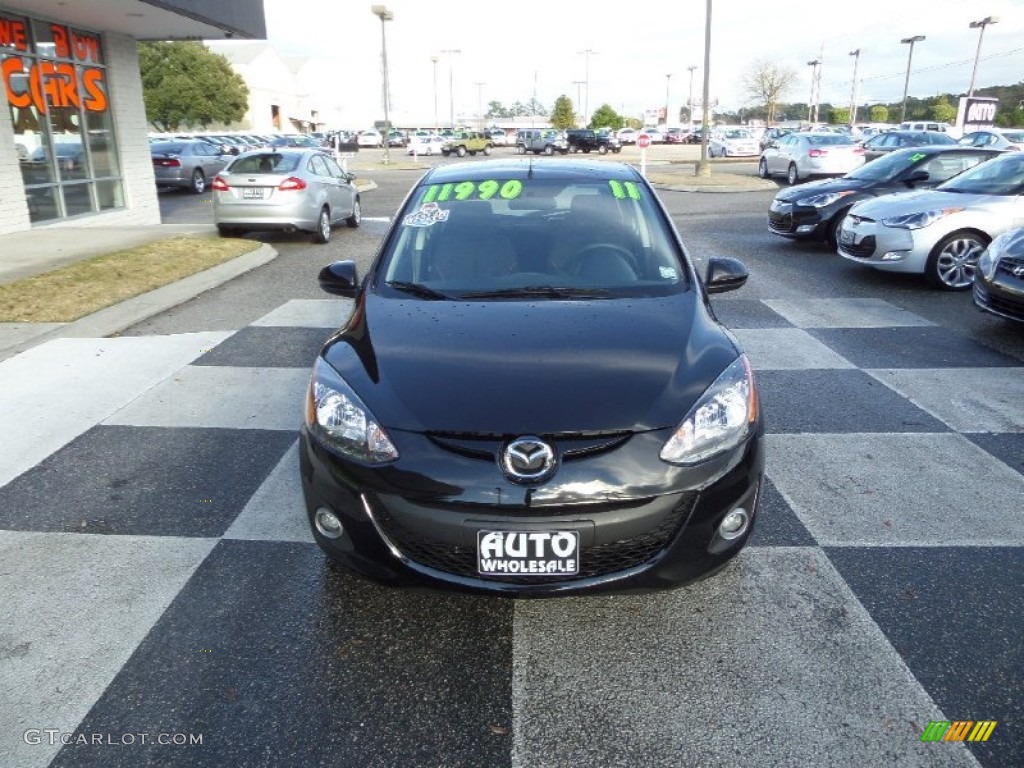 2011 MAZDA2 Touring - Brilliant Black / Black photo #2