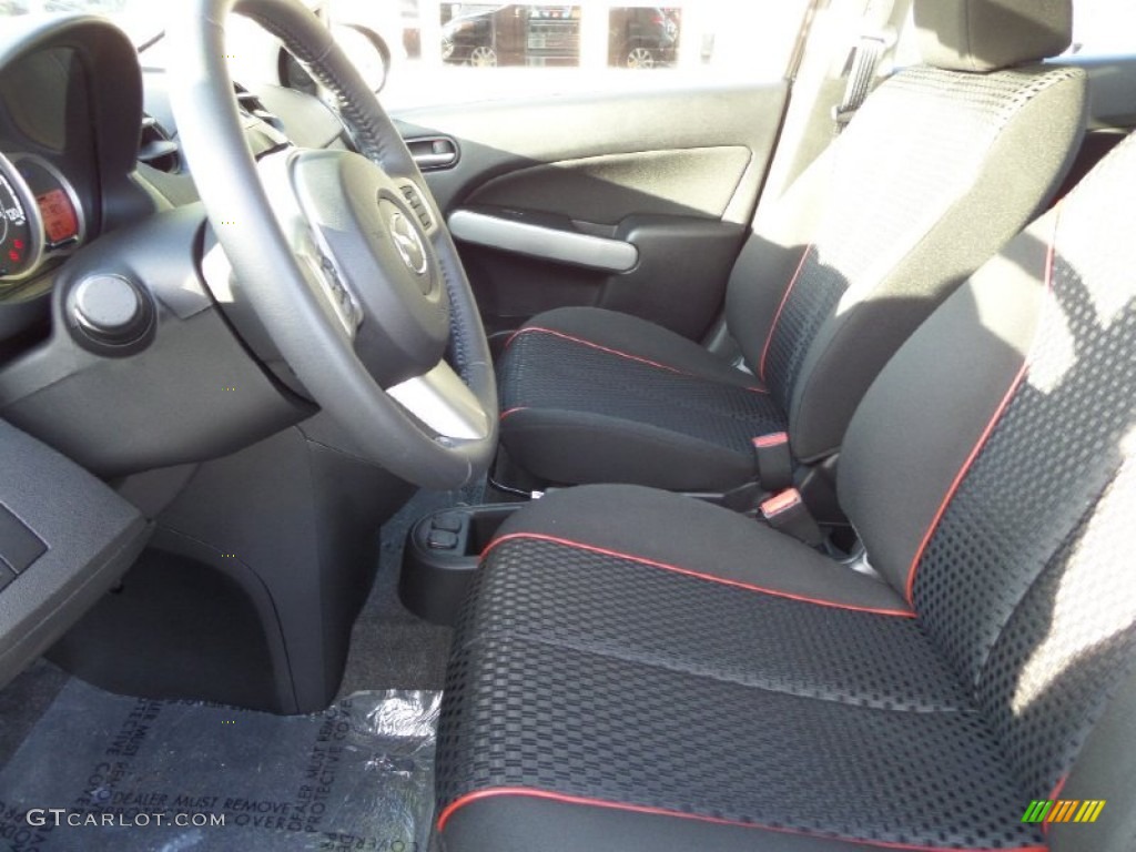 2011 MAZDA2 Touring - Brilliant Black / Black photo #11