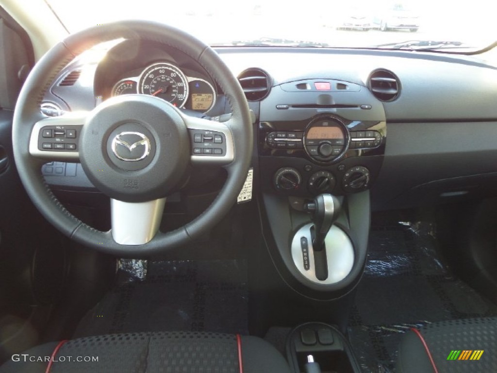 2011 MAZDA2 Touring - Brilliant Black / Black photo #15