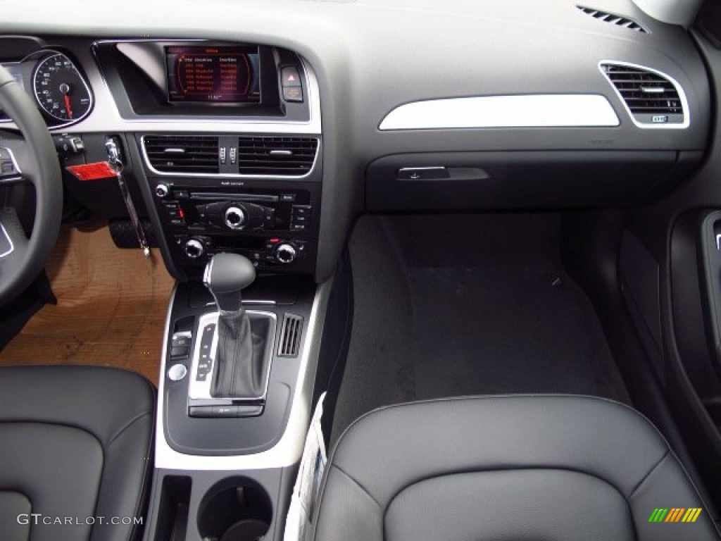 2014 A4 2.0T Sedan - Monsoon Grey Metallic / Black photo #15