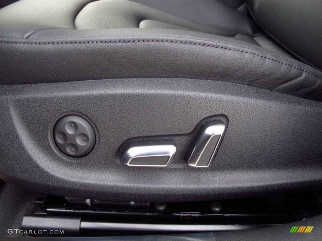 2014 A4 2.0T Sedan - Monsoon Grey Metallic / Black photo #23