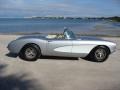 1956 Silver Chevrolet Corvette Convertible  photo #8