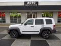 2011 Bright White Jeep Liberty Renegade 4x4  photo #1