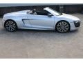 Ice Silver Metallic 2012 Audi R8 Spyder 5.2 FSI quattro Exterior