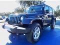 2013 True Blue Pearl Jeep Wrangler Unlimited Sahara 4x4 #89458967