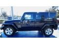 2013 True Blue Pearl Jeep Wrangler Unlimited Sahara 4x4  photo #2