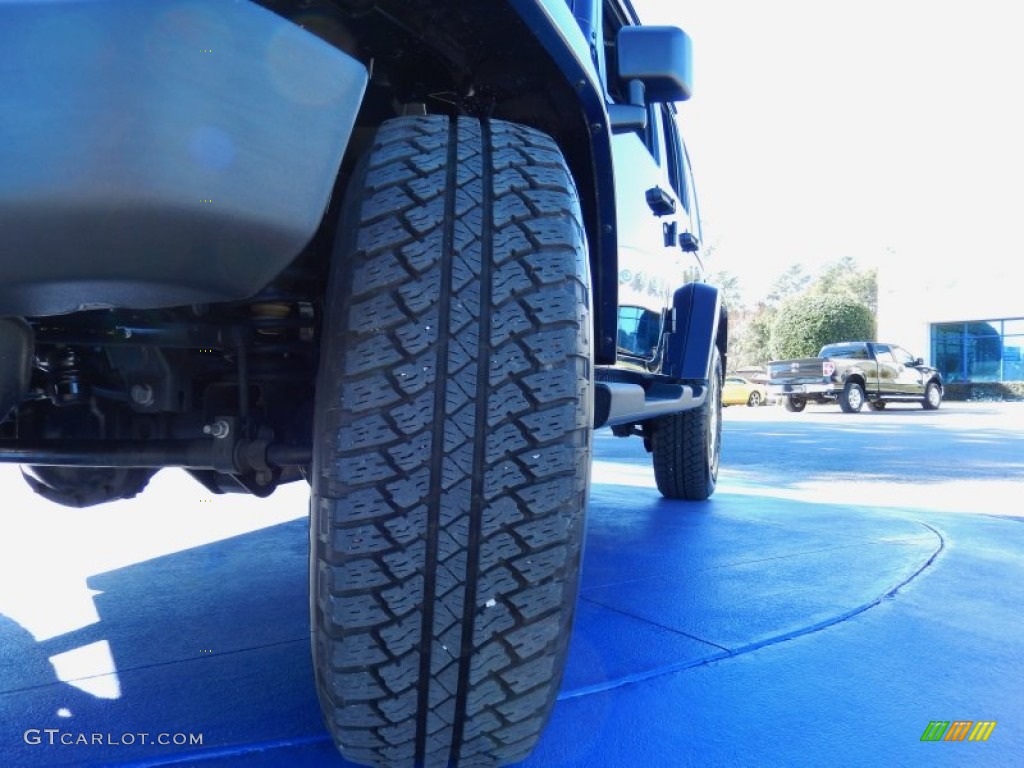 2013 Wrangler Unlimited Sahara 4x4 - True Blue Pearl / Black photo #14