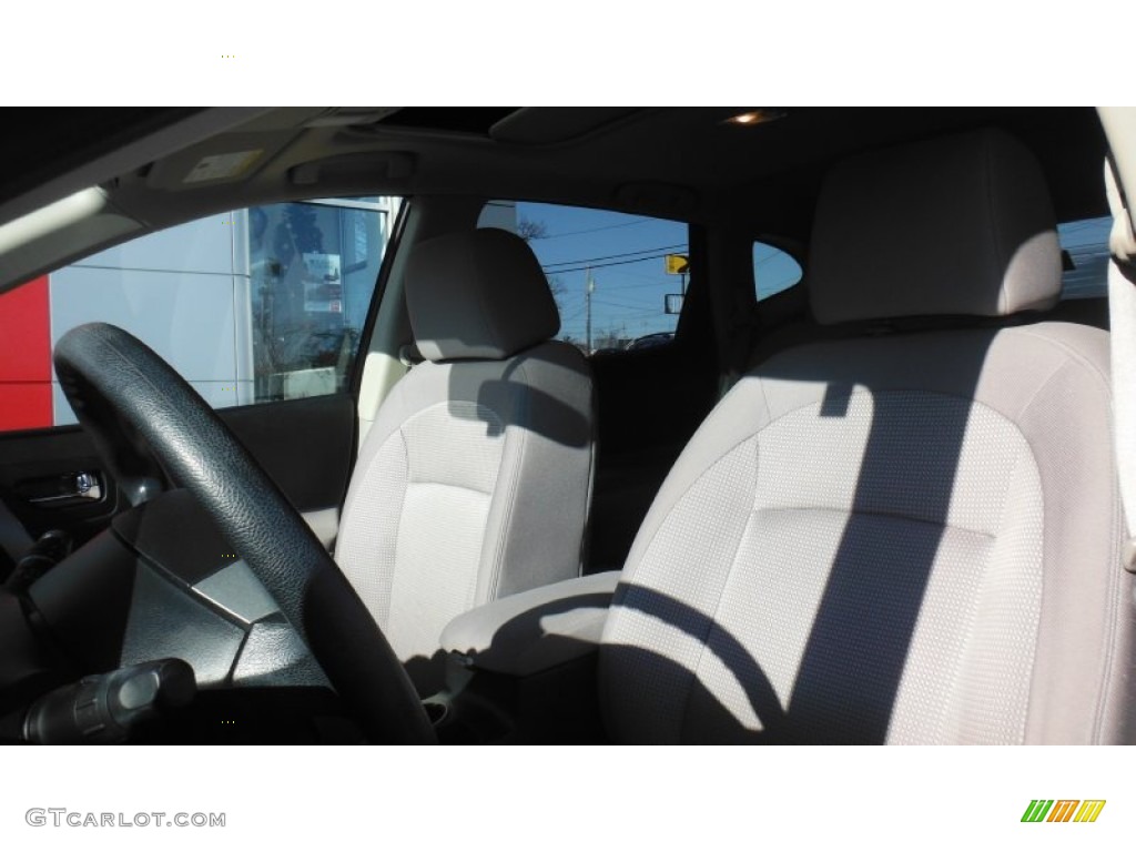 2011 Rogue SV AWD - Wicked Black / Gray photo #12