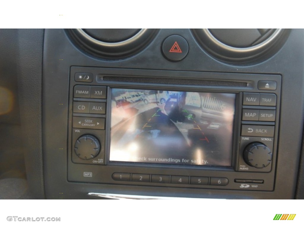 2011 Rogue SV AWD - Wicked Black / Gray photo #24