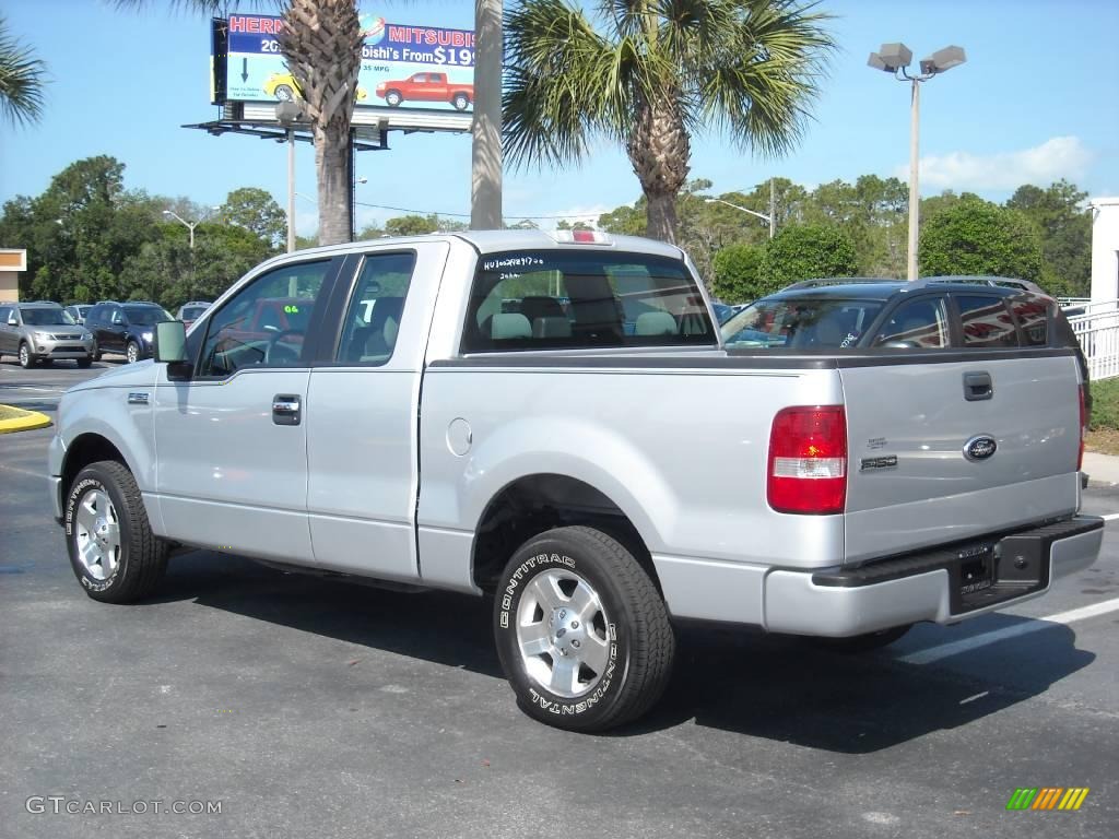 2006 F150 XLT SuperCab - Silver Metallic / Medium Flint photo #3