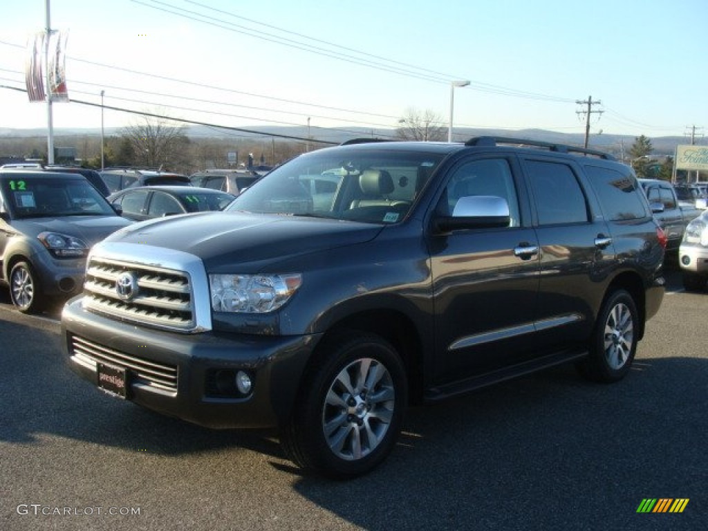 2011 Sequoia Limited 4WD - Magnetic Gray Metallic / Graphite Gray photo #3