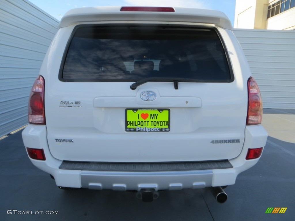 2004 4Runner SR5 - Natural White / Dark Charcoal photo #4