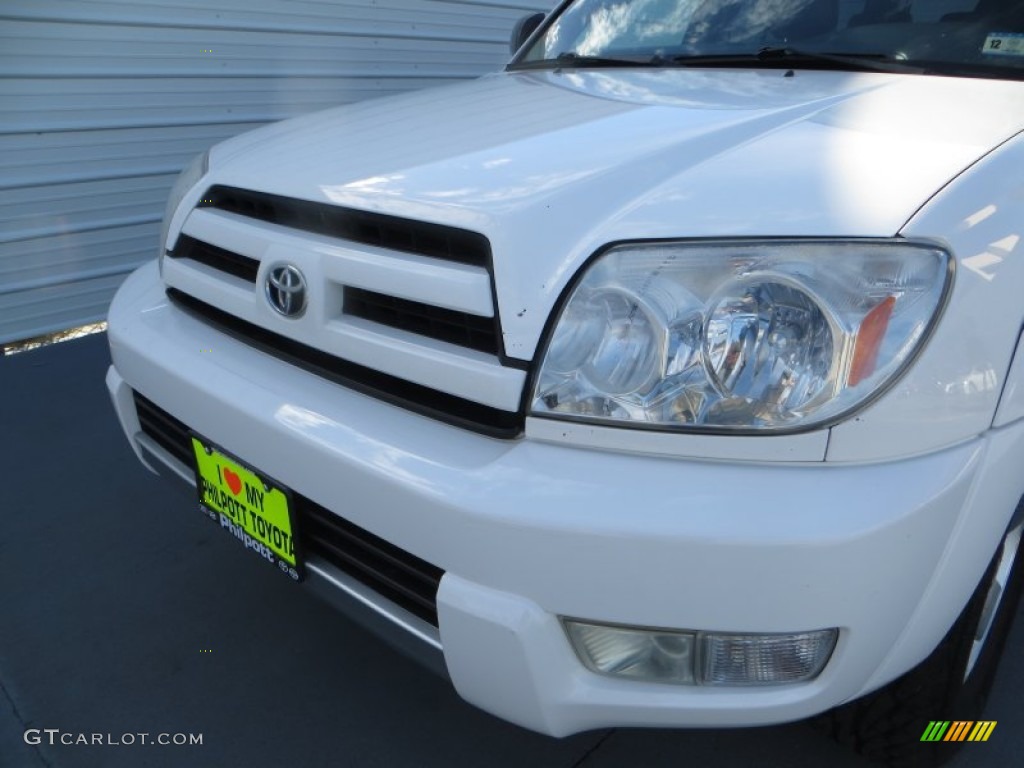2004 4Runner SR5 - Natural White / Dark Charcoal photo #9