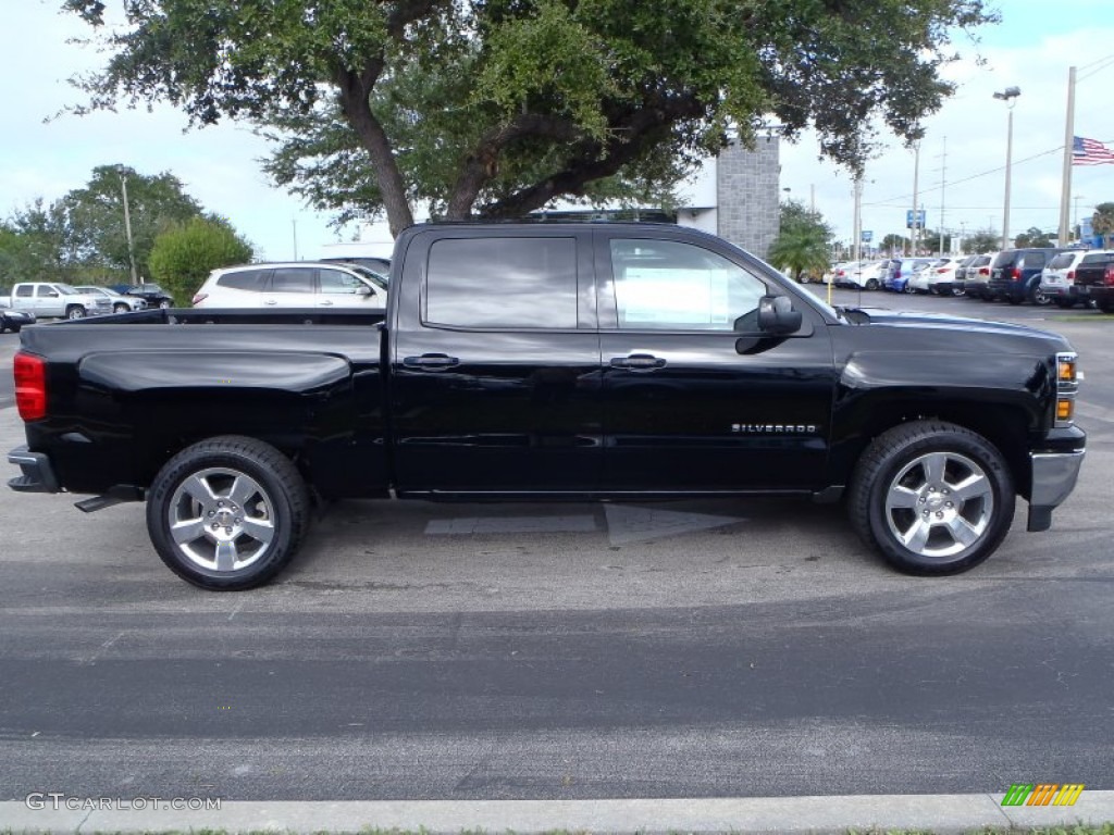 2014 Silverado 1500 LT Crew Cab - Black / Jet Black photo #8