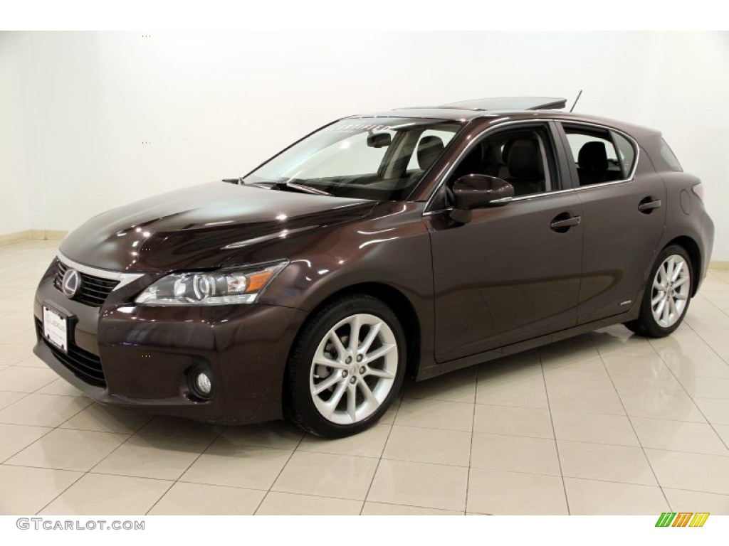 Fire Agate Pearl 2012 Lexus CT 200h Hybrid Premium Exterior Photo #89463290