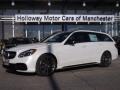 Diamond White Metallic 2014 Mercedes-Benz E 63 AMG S-Model Wagon