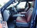 King Ranch Red (Chaparral) 2014 Ford Expedition King Ranch Interior Color