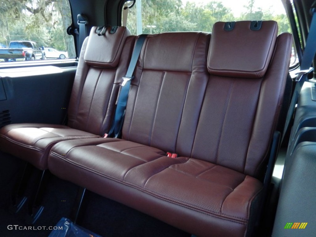 King Ranch Red (Chaparral) Interior 2014 Ford Expedition King Ranch Photo #89463386