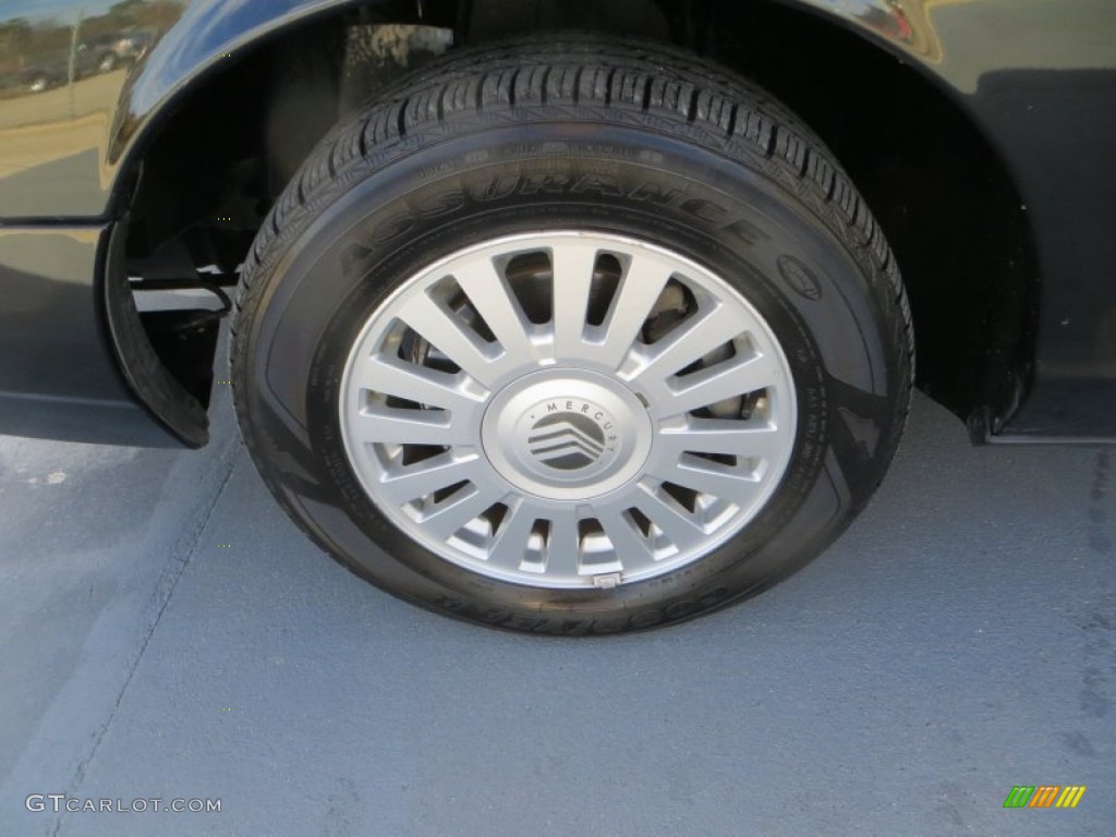 2007 Grand Marquis LS - Black Clearcoat / Charcoal Black photo #11