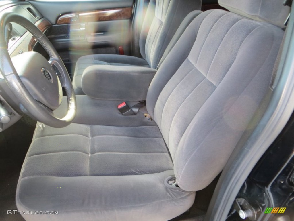 2007 Grand Marquis LS - Black Clearcoat / Charcoal Black photo #35