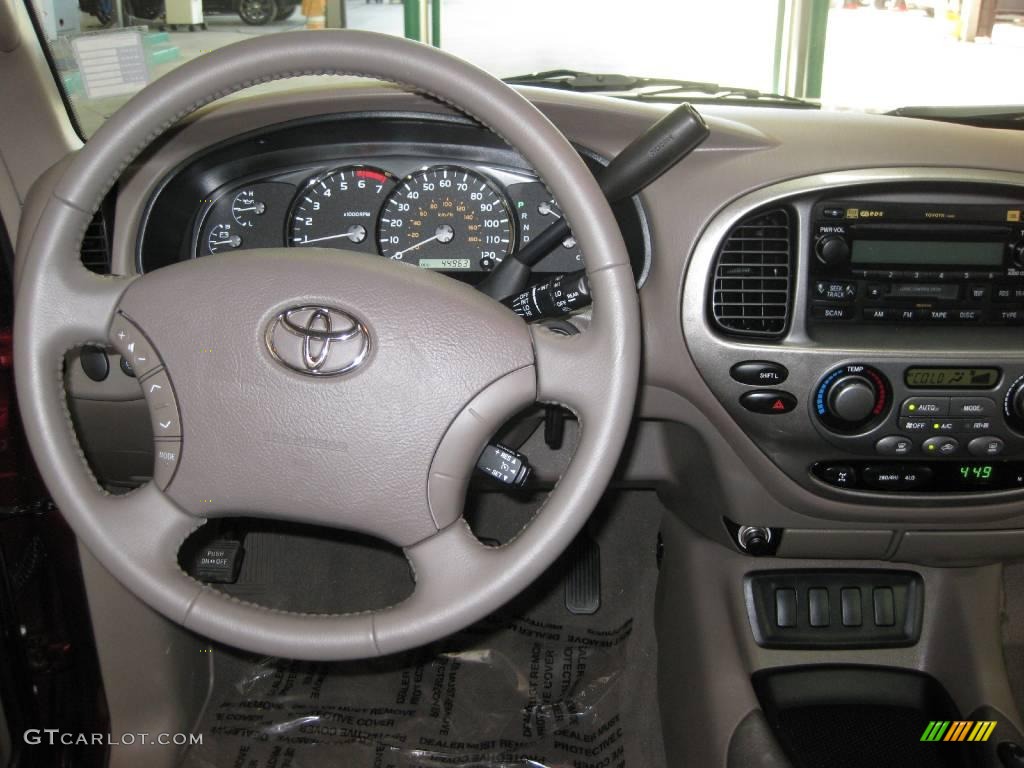 2006 Sequoia Limited 4WD - Salsa Red Pearl / Light Charcoal photo #10