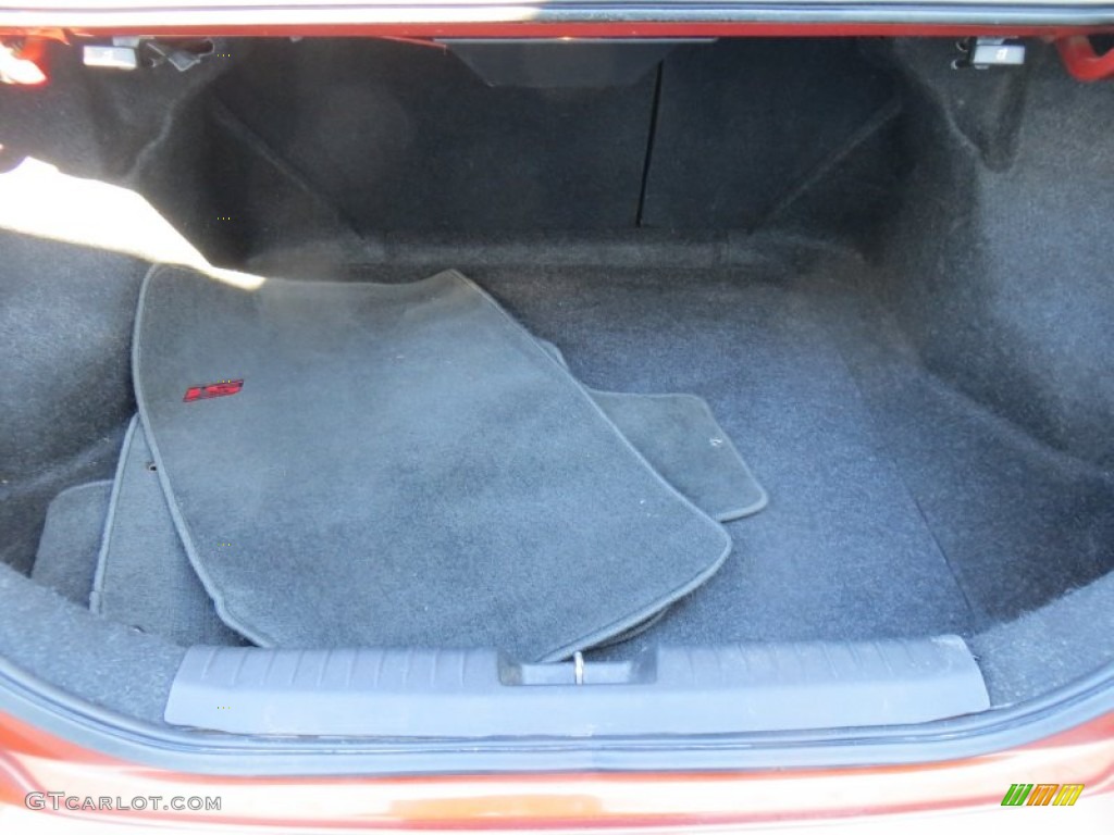 2009 Civic Si Coupe - Redline Orange Pearl / Black photo #30
