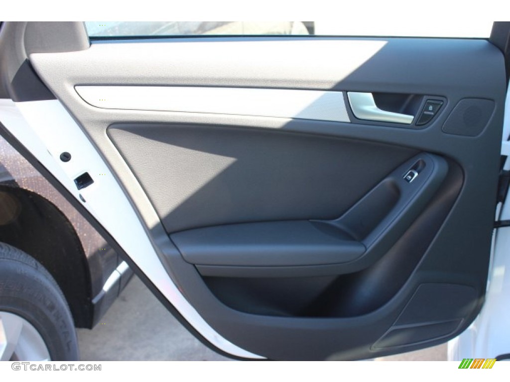 2014 A4 2.0T quattro Sedan - Ibis White / Black photo #22