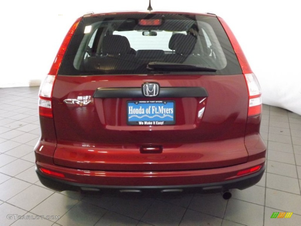 2011 CR-V LX - Tango Red Pearl / Gray photo #8