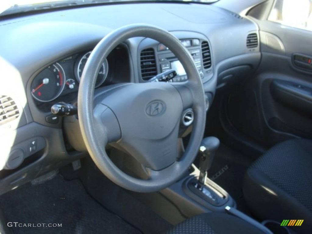 2010 Accent GS 3 Door - Mellow Yellow / Black photo #9