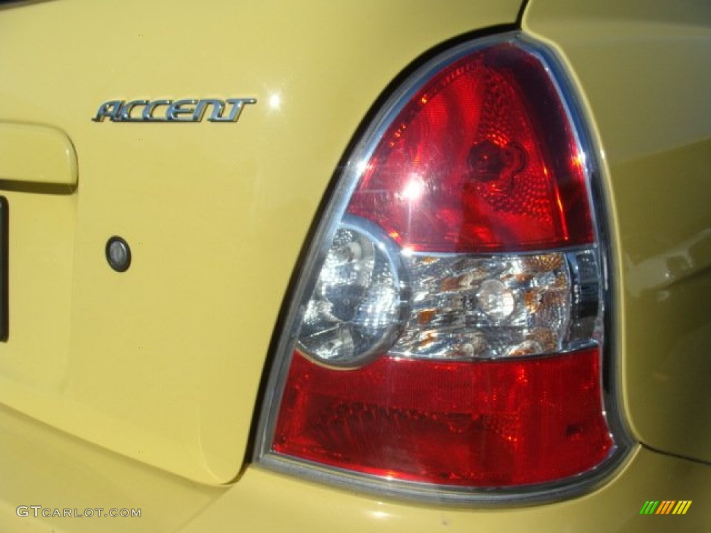 2010 Accent GS 3 Door - Mellow Yellow / Black photo #20