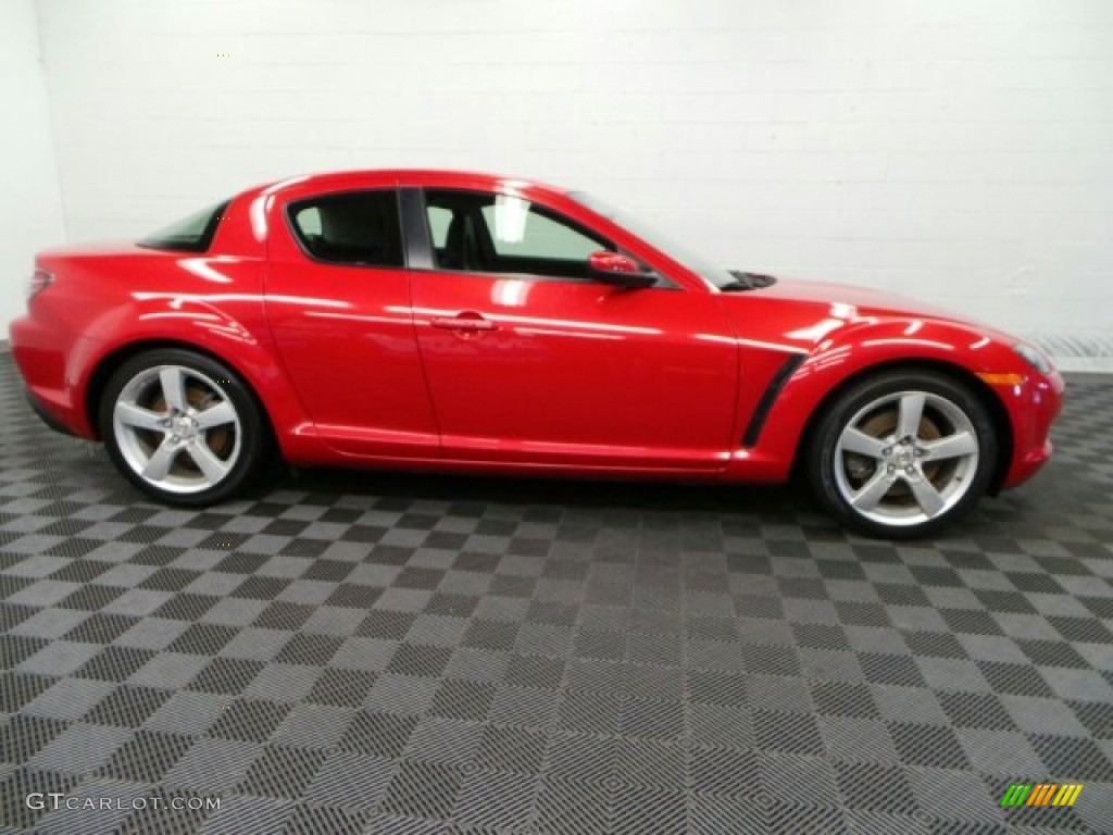 2007 RX-8 Grand Touring - Velocity Red Mica / Black photo #3