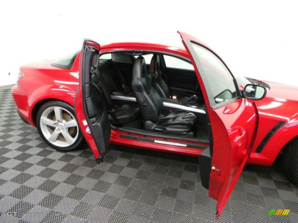 2007 RX-8 Grand Touring - Velocity Red Mica / Black photo #4