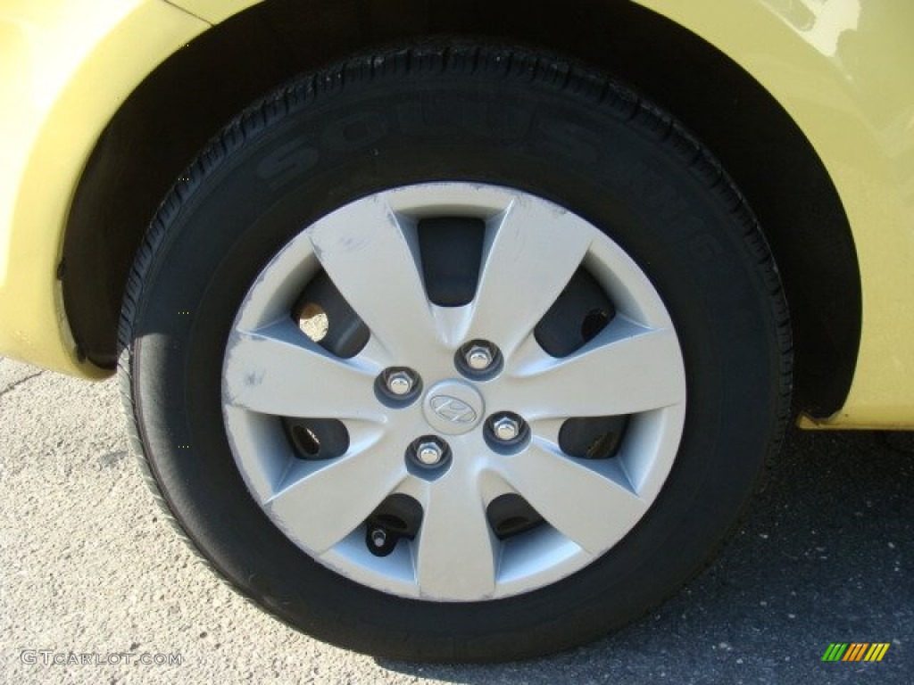 2010 Accent GS 3 Door - Mellow Yellow / Black photo #25
