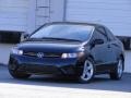 Nighthawk Black Pearl 2008 Honda Civic EX Coupe Exterior