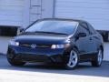 Nighthawk Black Pearl 2008 Honda Civic EX Coupe Exterior