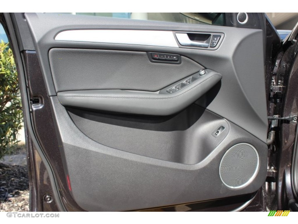 2014 Audi Q5 3.0 TFSI quattro Black Door Panel Photo #89470478