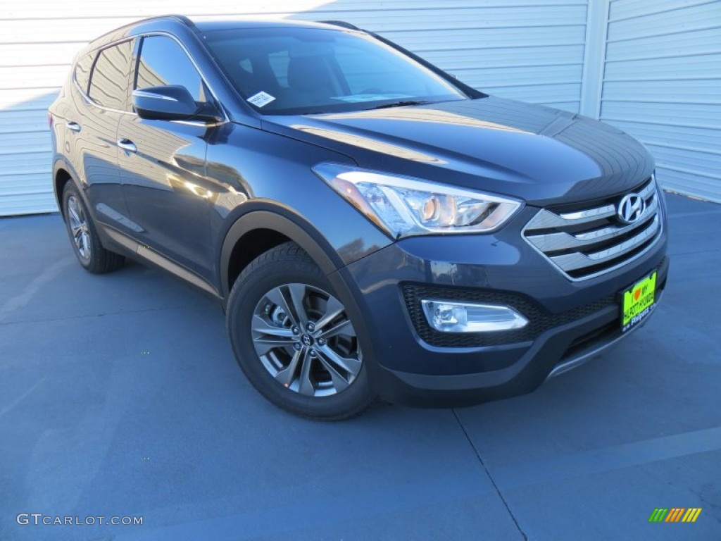 2014 Santa Fe Sport FWD - Marlin Blue / Gray photo #1