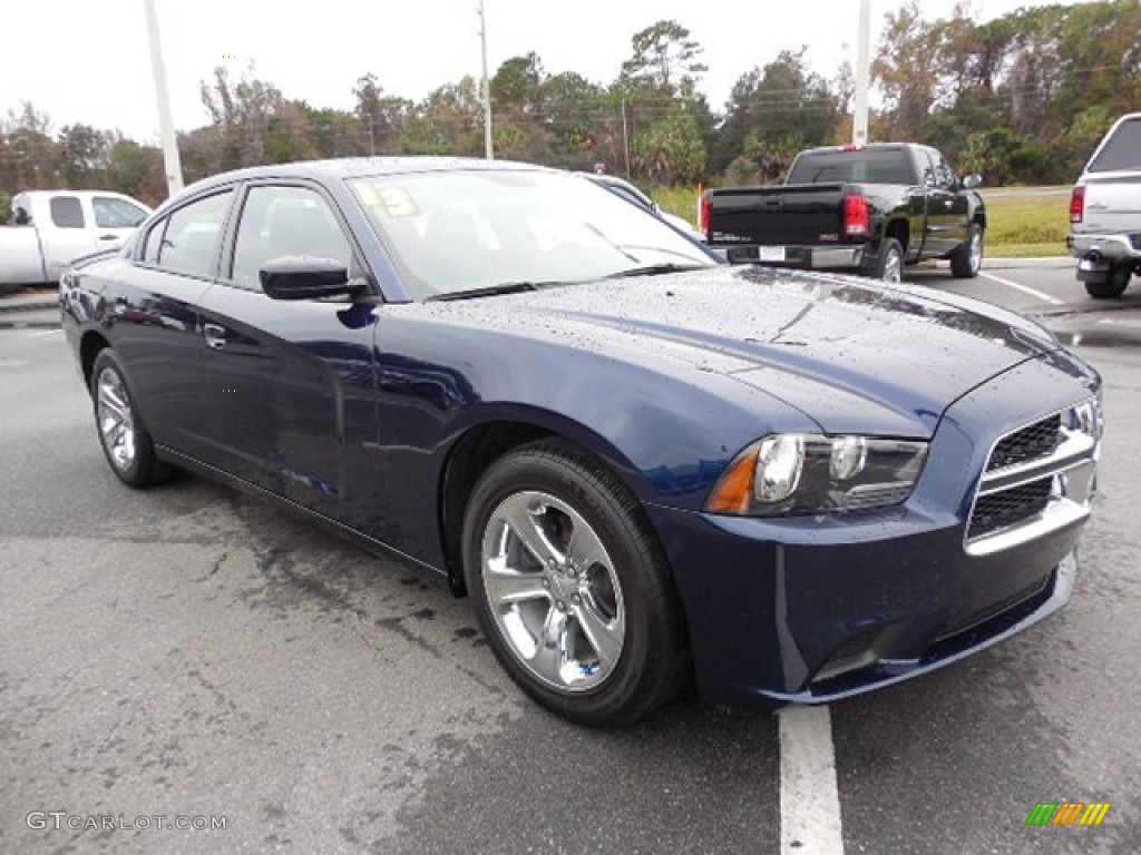 2013 Charger SE - Jazz Blue / Black photo #10