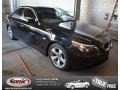 Jet Black 2007 BMW 5 Series 525i Sedan