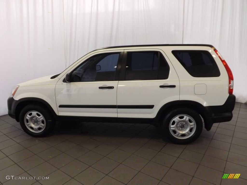 2006 CR-V LX - Taffeta White / Ivory photo #10