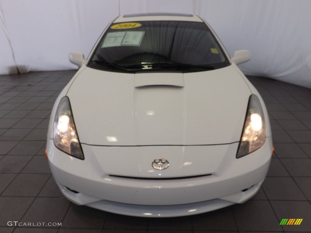 2004 Celica GT - Super White / Black/Silver photo #3