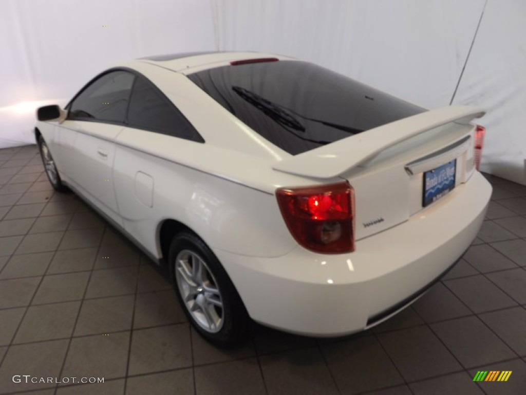 2004 Celica GT - Super White / Black/Silver photo #7