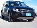 2014 Deep Black Metallic Volkswagen Tiguan SE  photo #1